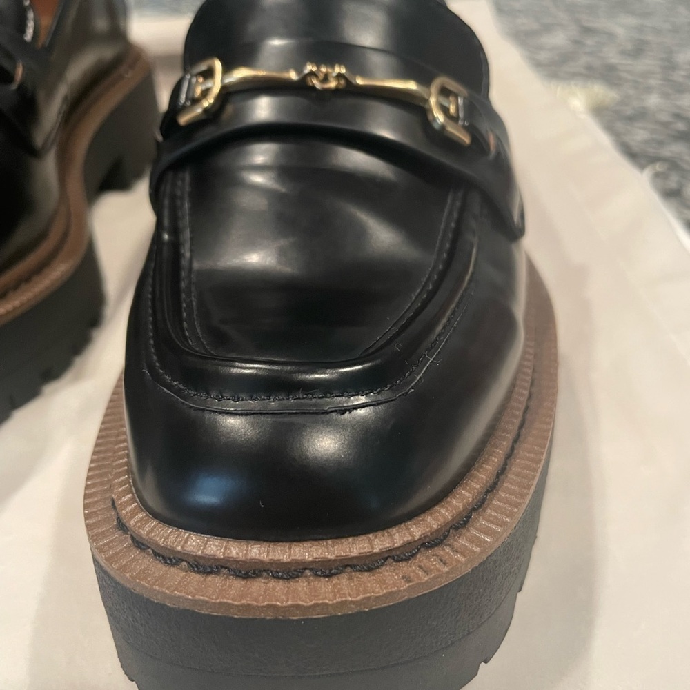 Sam Edelman chunky lug platform Laurs loafer flats size 7 - Picture 8 of 16